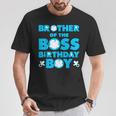 Brother Of The Boss 誕生日 男の子 赤ちゃん 家族 デコレーション Tシャツ 面白い贈り物
