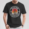 Burton Michigan ビンテージ レトロ グラフィック Tシャツ 面白い贈り物