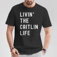 Caitlin の人生を生きている Caitlin Tシャツ 面白い贈り物