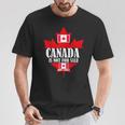 Canada Is Notale 1867 Dad Flag ゴルフビーバー 面白い帽子 Tシャツ 面白い贈り物