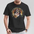 Cane Bernese Mountain Dad Dog Divertente Festa Del Papà Cane Maglietta Regalos divertidos