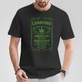 Cannabis アメリカグレード マリファナ インディカ サティバウィード Tシャツ 面白い贈り物
