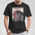 Chinzilla おもしろチンチラtシャツ Tシャツ 面白い贈り物