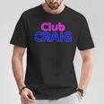 Club Craig 家族再会分隊 名前 Tシャツ 面白い贈り物