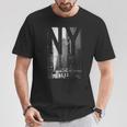Cool New York City Abstractkyline & New York Tシャツ 面白い贈り物