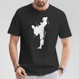 Cool Taekwondo Man Fighting Graphic & Cool s Tシャツ 面白い贈り物