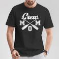 Crew Mom Rowing Mom Of A Rower Mama Rowing Mother Crew Mama T-Shirt Personalized Gifts