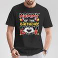 Dad And Mom Mommy Of The Birthday Boy Family Party Decor T-Shirt Unique Gifts