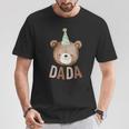 Dada Teddy Bear 1St Birthday Boy Girl Family Matching Party T-Shirt Personalized Gifts