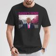 Daddy's Home President Donald Trump Pink Trumpelfie Tシャツ 面白い贈り物
