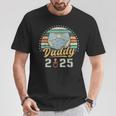 Daddy 2025 、初めてのパパ、初めての父の日 Tシャツ 面白い贈り物