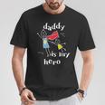 Daddy Is My Herouper Dad 手描き Tシャツ 面白い贈り物