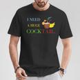 Day Drinking I Need A Huge Cocktail For カクテル Tシャツ 面白い贈り物