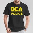 Dea 薬局 警察官 Tシャツ 面白い贈り物