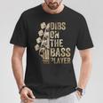 Dibs On The Bass Player ギターミュージシャン Tシャツ 面白い贈り物
