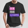 Dim The Lights 007 メンズ ロック ライブ フェス バンド ゲーム 音楽 おしゃれ 男女兼用 キッズ Tシャツ 面白い贈り物