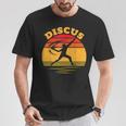 Discus ヴィンテージサンセット Tシャツ 面白い贈り物