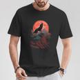 Disfraz De Lobo Para Niños Lobo Lobo Lobo Camiseta unisex Regalos divertidos