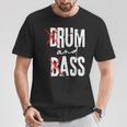 Drum And Bass Rum And Ass Tシャツ 面白い贈り物
