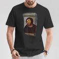 Ecce Homo Cecilia ユーモア クール アンダージャケット グラフィック Jesus Tシャツ 面白い贈り物