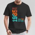 Edición Limitada 1985 Mayo 1985 Camiseta unisex Regalos divertidos