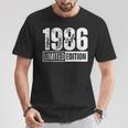 Edición Limitada Y Nacido En 1986 In Mangas Camiseta unisex Regalos divertidos