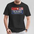 Enjoy Wear Cool Texas Wildintage Texas Usa Tシャツ 面白い贈り物