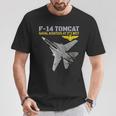 F-14 Tomcatが動作しています。最高の海軍航空。 Tシャツ 面白い贈り物