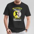 My Favorite Baseball Softball Players Calls Me Nonna T-Shirt Personalized Gifts