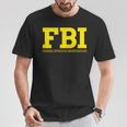 Fbi連邦捜査官事務所 Tシャツ 面白い贈り物