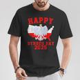 Feliz Día De Dyngus 2025 Polska Águila Blanca Polaca Día De Dyngus Camiseta unisex Regalos divertidos