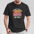 Find Yourtrong In You インスピレーションによる改善 Tシャツ 面白い贈り物