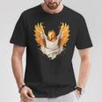 Firebird Reborn Rejuvenation 神話の鳥 アートワーク フェニックス Tシャツ 面白い贈り物