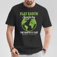 Flat Earthociety Flat Earther Conspiracy Theory Tシャツ 面白い贈り物