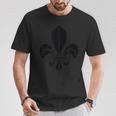 Fleur De Lisímbolo Fleur-De-Lys Heraldica Francia Camiseta unisex Regalos divertidos