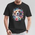 Floral Beagle Mom Dog Lovers Cute Mama Puppy Mother's Day T-Shirt Unique Gifts