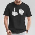Fuck You シャツ 中指ポインティング Fuk You FUck You Tシャツ 面白い贈り物