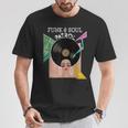 Funk &Oul Patrol 70年代80年代ビンテージアフログラフィックミュージックシャツ Tシャツ 面白い贈り物