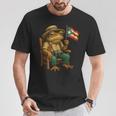 Coqui Frog Puerto Rico Flag Taino Boricua Hispanic T-Shirt Unique Gifts