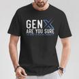 Generation X ユーモア 60年代 70年代 Gen-Xers 皮肉なジェネレーションx Tシャツ 面白い贈り物