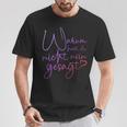 aying Warum Hast Du Nicht Nein Gesagtchlager T-Shirt Lustige Geschenke