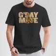 Gday Mate Australia Australian Rugby Top Aussie Day Tシャツ 面白い贈り物