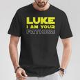 Great Fathers Day From Luke To His Father T-Shirt Personalized Gifts