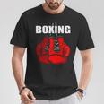 Guantes De Boxeo Love Boxeo Camiseta unisex Regalos divertidos