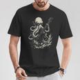 Guitar Player Octopus Heavy Metal Head Guitarist T-Shirt Personalized Gifts Guitar Player Octopus Heavy Metal Head Guitarist T-Shirt Personalized Gifts