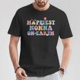 Happiest Nonna On Earth Mother's Day Matching Family Trip T-Shirt Personalized Gifts