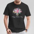 Happy Mother's Day For Mom Cute Mama Floral Bouquet T-Shirt Unique Gifts