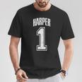 Harpereguidor Número 1 Greatest Fan Camiseta unisex Regalos divertidos