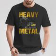 Heavy Equipment Operator Excavator Construction Backhoe Tシャツ 面白い贈り物
