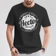 Hector El Hombre El Mito La Leyend Hector Nombre Camiseta unisex Regalos divertidos